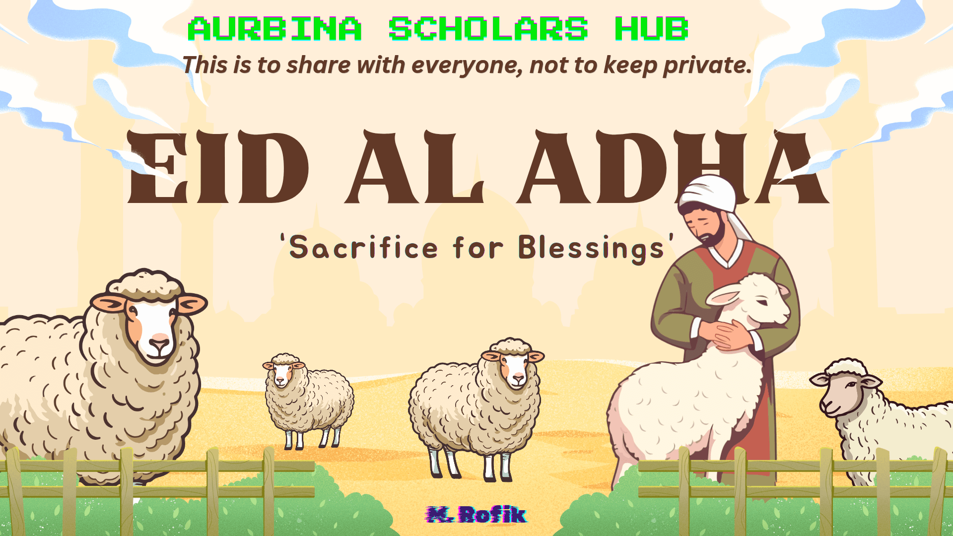 Eid ul-Adha: Sharing Blessings, Spreading Hope