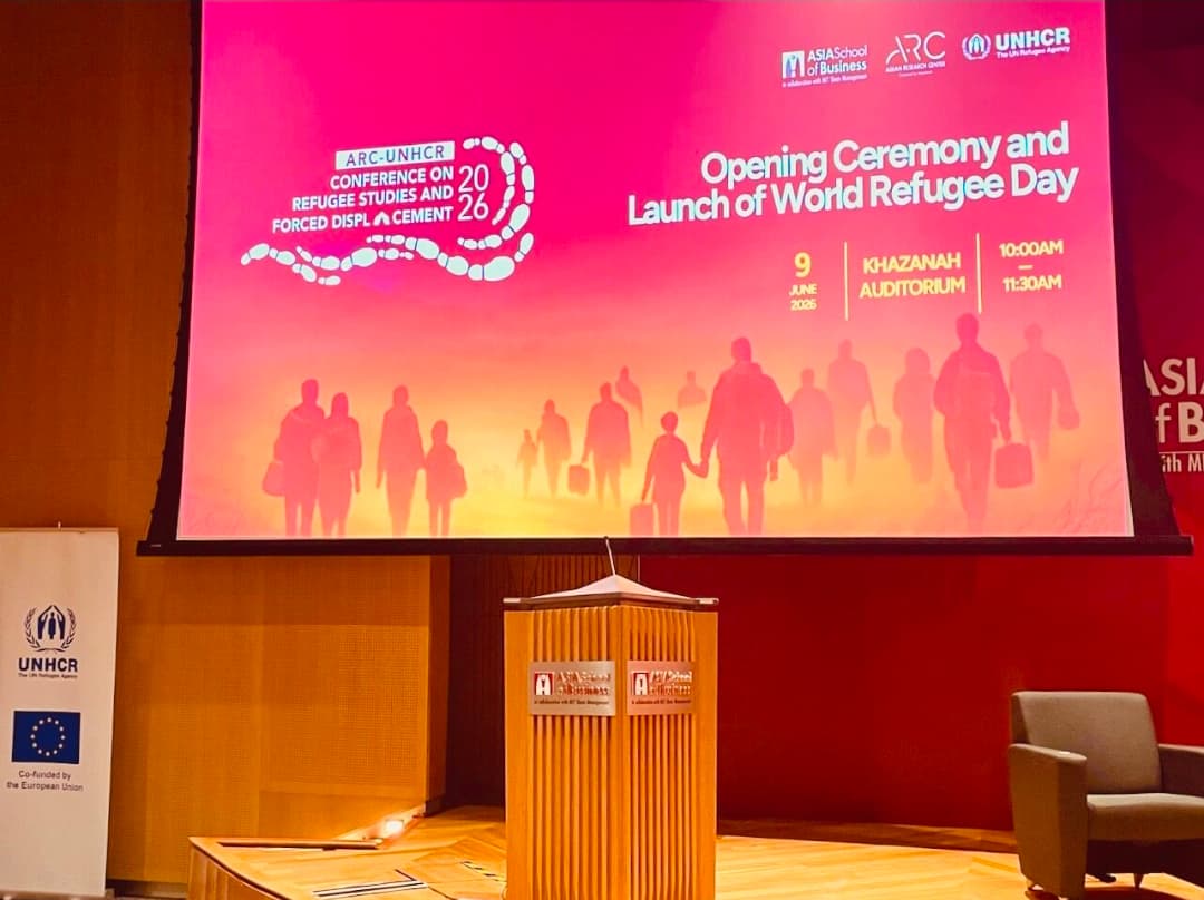 REFCON 2026 Participation: ARC–UNHCR Conference on Refugee Studies