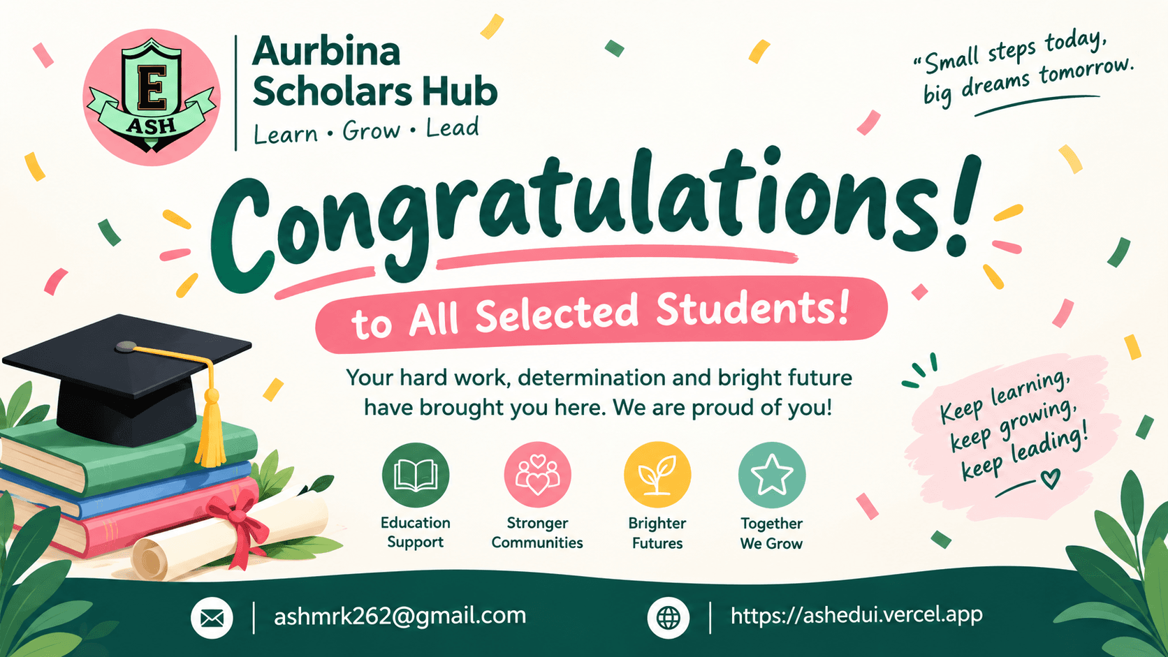 ASH Scholarship Selection 2026